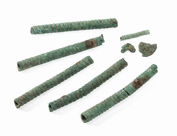 ELEMENTI DECORATIVI IN BRONZO, VIII-VII SECOLO A.C.