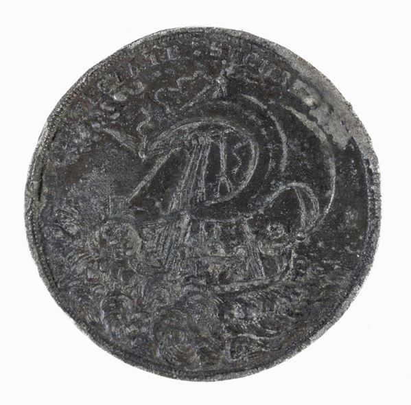 GETTONE APOTROPAICO, XVII - XVIII SECOLO