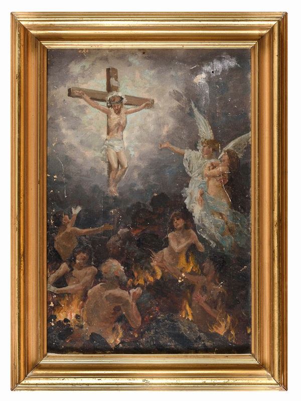 DIPINTO ALLEGORIA DELLA FEDE