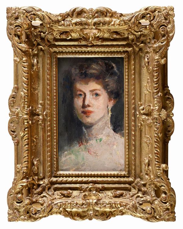 DIPINTO RITRATTO DI GENTILDONNA