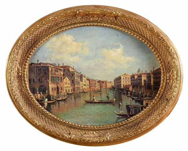 DIPINTO VEDUTA DEL CANAL GRANDE