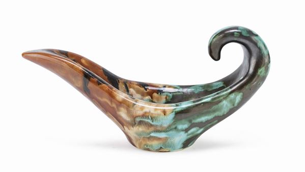 VASO IN CERAMICA, LONGWY FRANCE