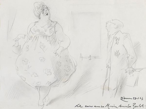 DISEGNO DI AMERIGO BARTOLI NATINGUERRA