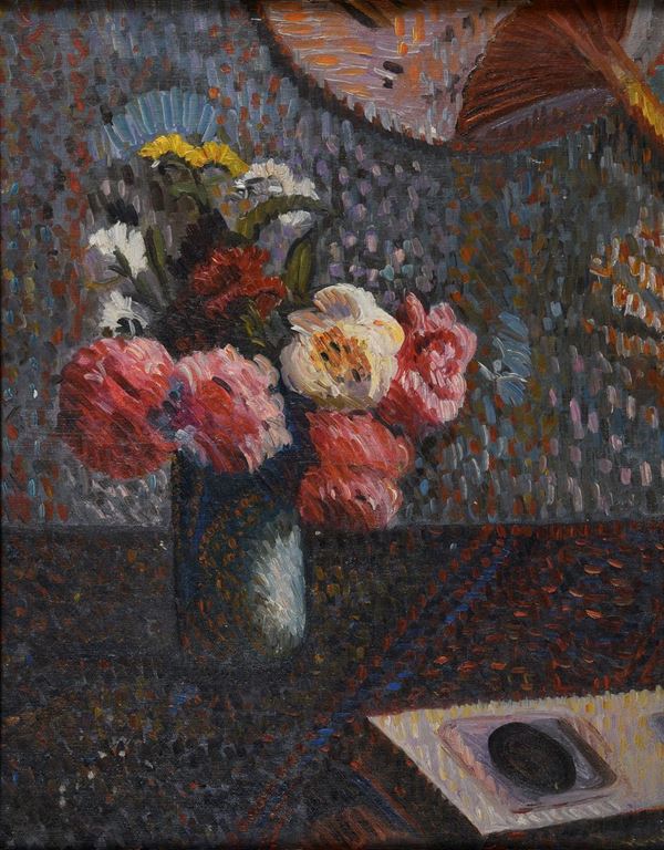 DIPINTO FIORI DI CORINNA MODIGLIANI
