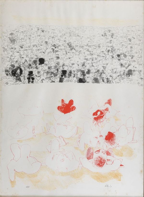 LITOGRAFIA DI ENNIO CALABRIA