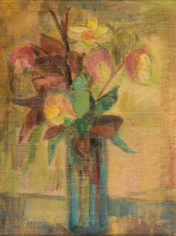DIPINTO VASO DI FIORI