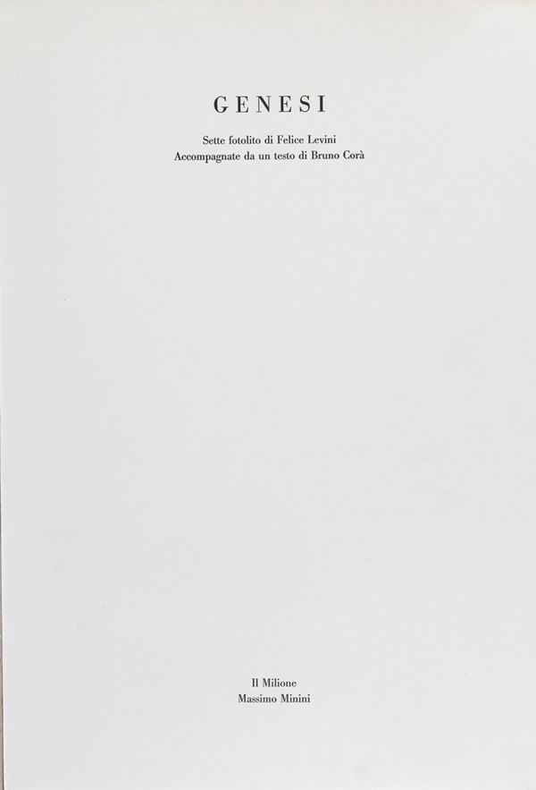 SETTE FOTOLITOGRAFIE  DI FELICE LEVINI