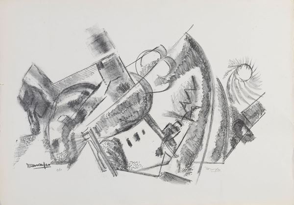 CINQUE LITOGRAFIE DI ANTONIO MARASCO
