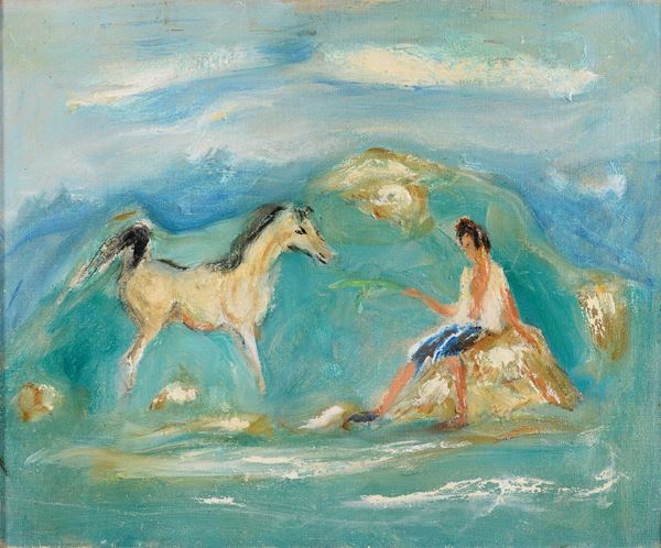 DIPINTO AMICI DI GIOVANNI STRADONE