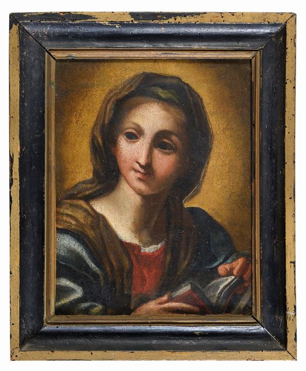 DIPINTO VERGINE DI PITTORE ROMANO