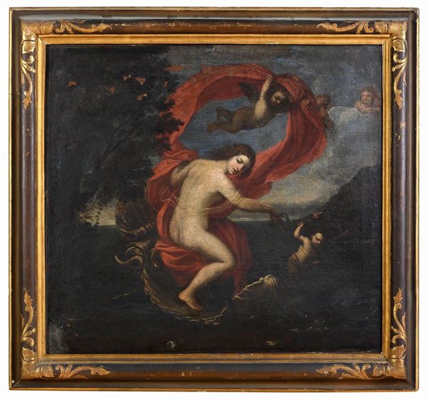 DIPINTO GALATEA DI PITTORE NAPOLETANO