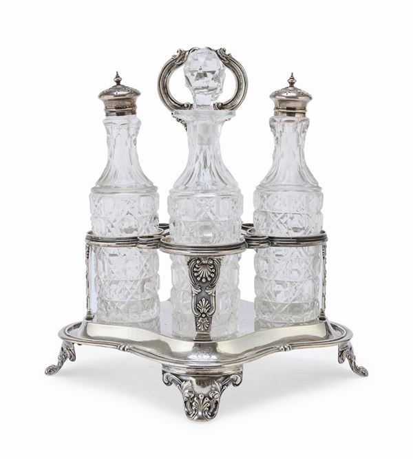 OLIERA IN ARGENTO, PUNZONE LONDRA 1830