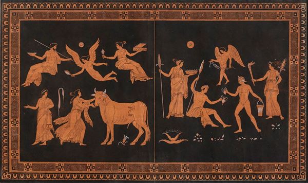 SCENE DA VASI ATTICI DI WILLIAM DOUGLAS HAMILTON