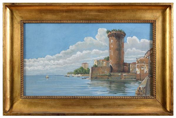 TEMPERA LA TORRE DI GAETA, 1917