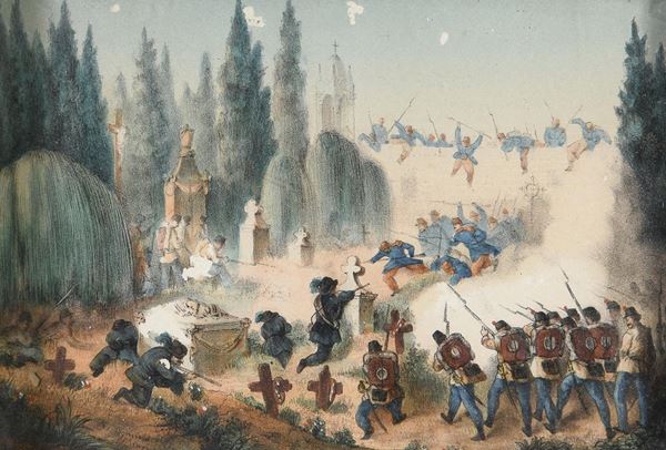 TEMPERA AGGUATO IN BATTAGLIA