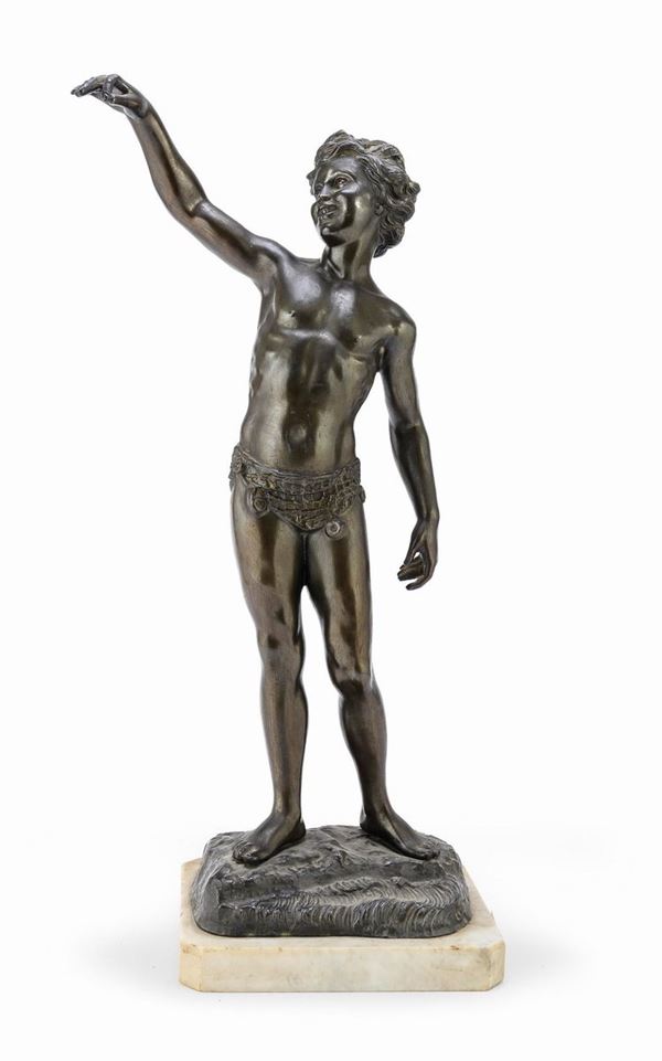 SCULTURA PESCATORELLO F.TA FERDINAND DE LUCA