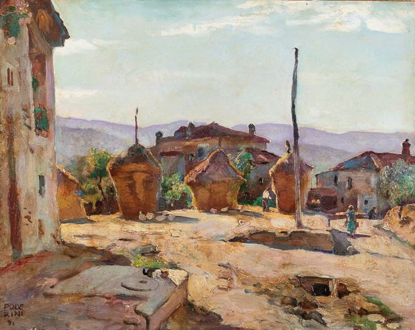 DIPINTO FATTORIA DI LUIGI POLVERINI
