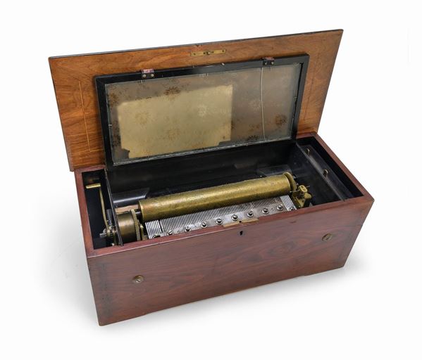 SCATOLA DA MUSICA, FINE XIX SECOLO