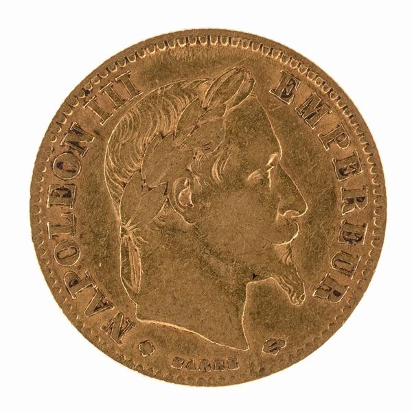 MONETA FRANCIA NAPOLEONE III, 1863