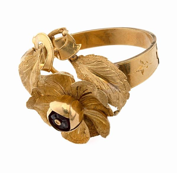 BRACCIALE RIGIDO IN ORO GIALLO