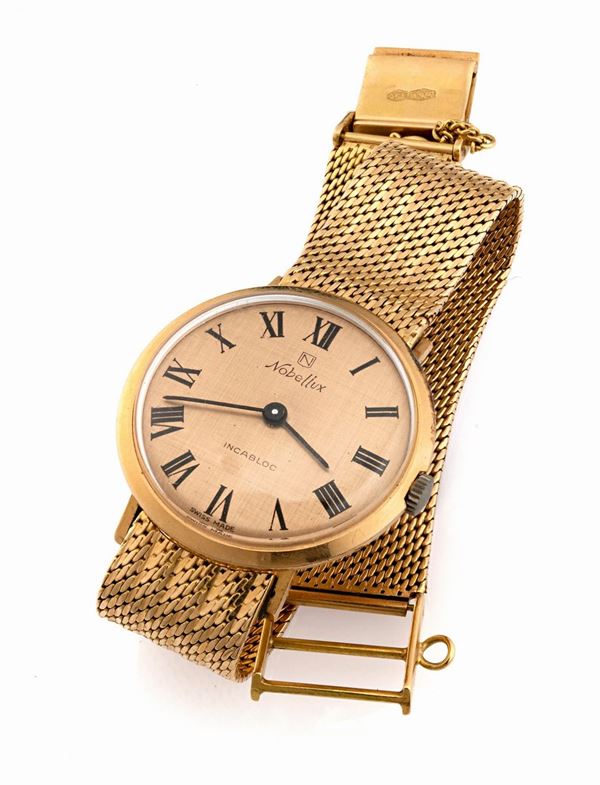 OROLOGIO VINTAGE LADY NOBELLUX IN ORO
