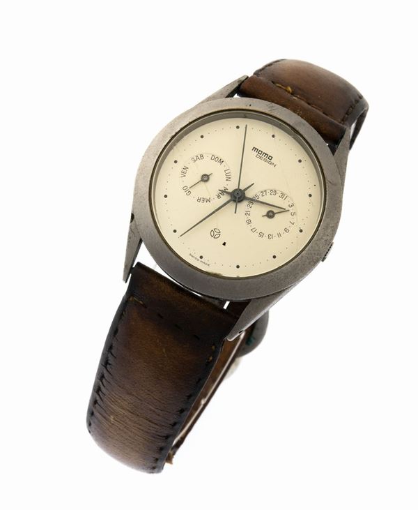 OROLOGIO MOMO DESIGN DAY DATE TITANIO