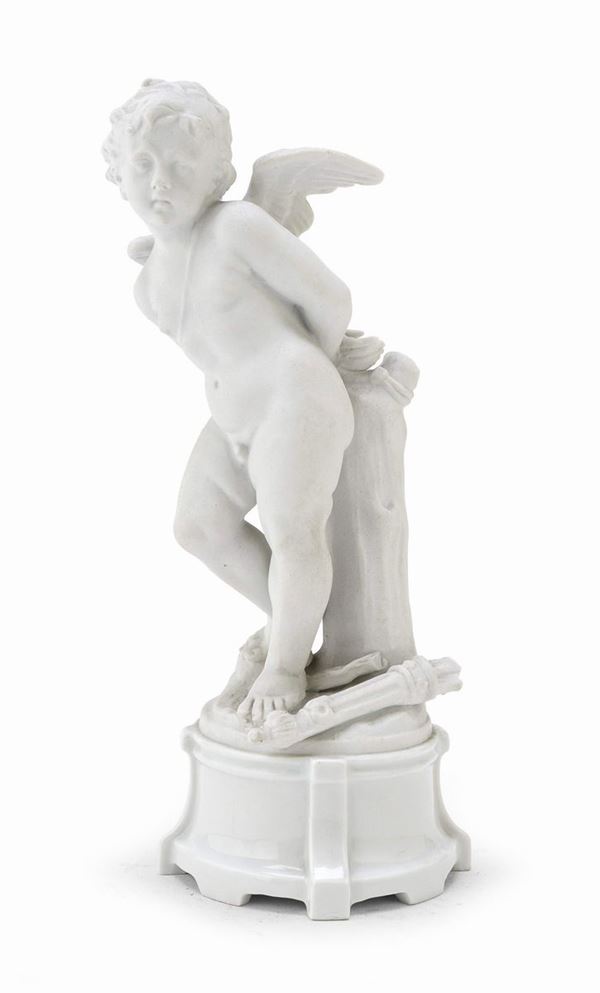 FIGURA DI AMORINO IN BISCUIT