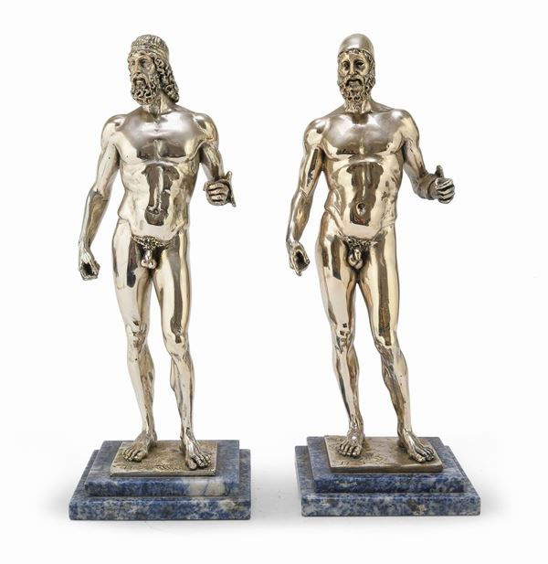 COPPIA DI SCULTURE DEI BRONZI DI RIACE, FIRENZE