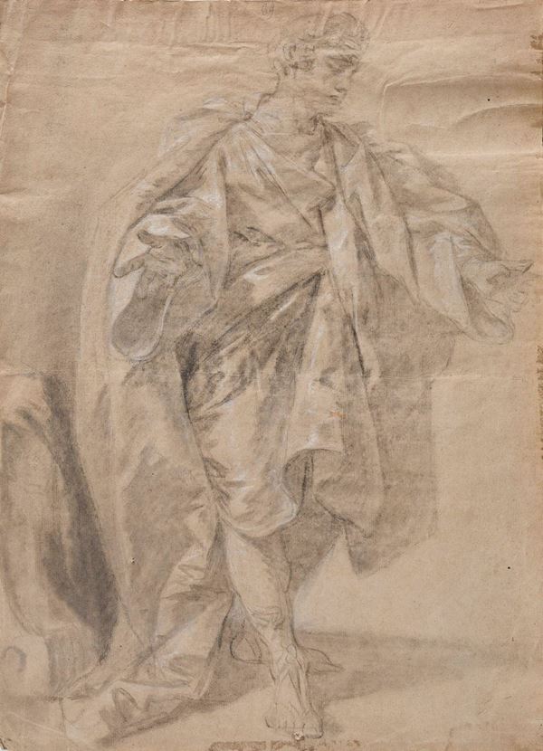 DISEGNO STUDIO DI GIOVANE DELLA BOTTEGA DEL VERONESE
