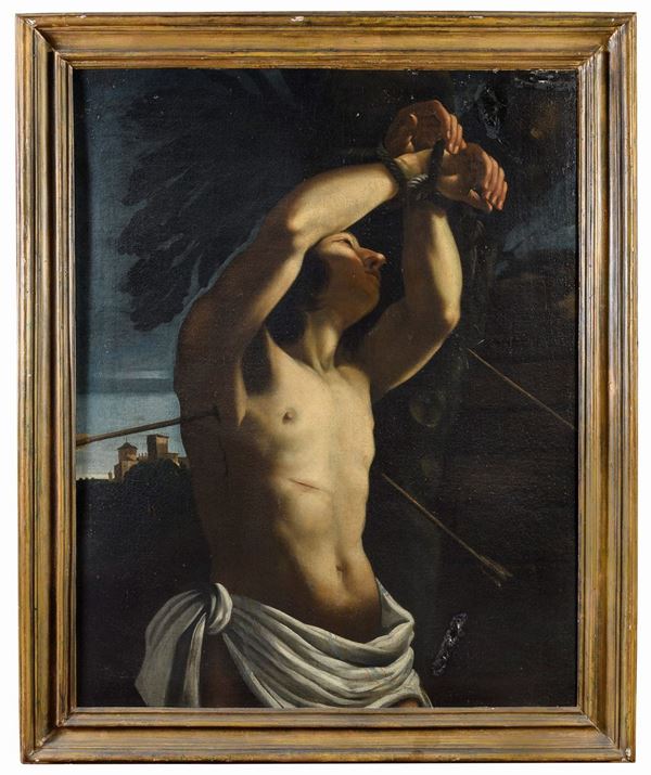 DIPINTO SAN SEBASTIANO DI LIONELLO SPADA