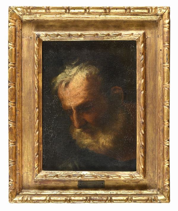 DIPINTO APOSTOLO DI PITTORE ROMANO DEL SETTECENTO