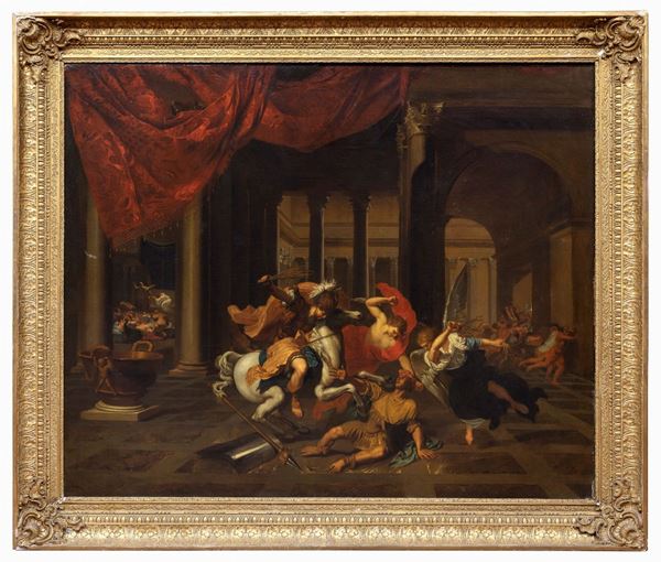 DIPINTO LA CACCIATA DI ELIODORO ATTRIBUITO A PIERRE PAUL PRUD&#39;HON