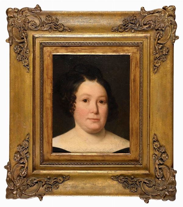 DIPINTO RITRATTO DI GENTILDONNA DI SCUOLA EUROPEA