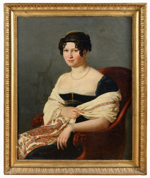 RITRATTO DI FANCIULLA DI ESTHER ETIENNE HERMINE CLAVIER
