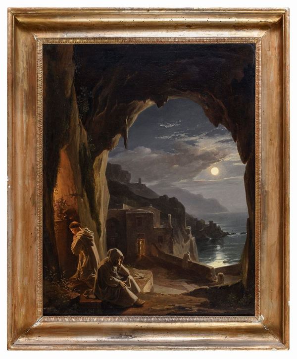 FRATI NELLA GROTTA DEI CAPPUCCINI DI FRANZ LUDWIG CATEL
