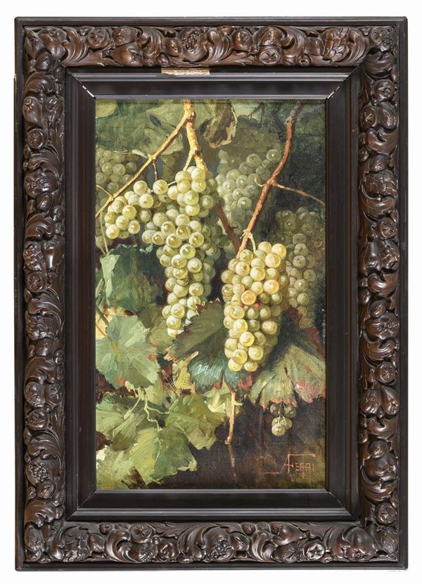 COPPIA DIPINTI FRUTTA DI AUGUSTO ANTONIO FERRI