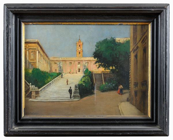 VEDUTA DEL CAMPIDOGLIO DI ERMANDO BELLANTONIO