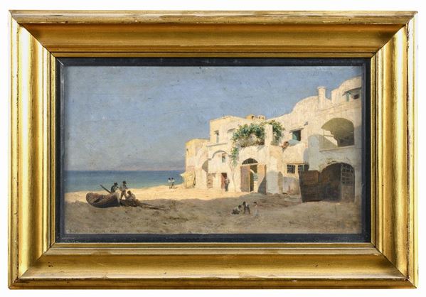 DIPINTO CAPRI DI STEFAN W. BAKALOWICZ