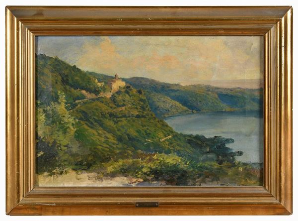 VISTA DI CASTEL GANDOLFO DI FILIBERTO PETITI