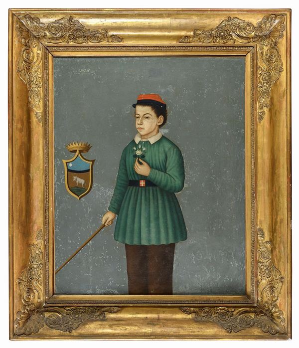 DIPINTO SOLDATO SVIZZERO