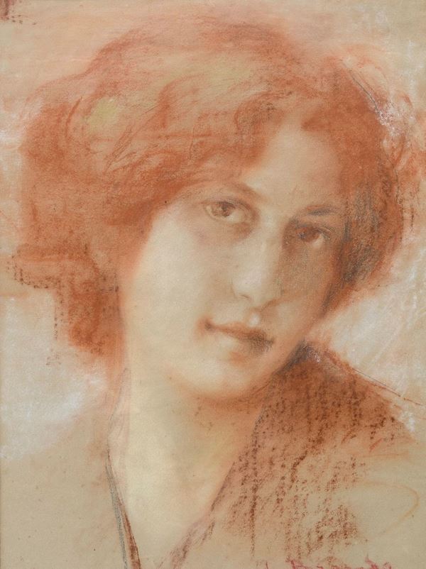 SANGUIGNA VOLTO DI DONNA DI ANGELO BRANDO