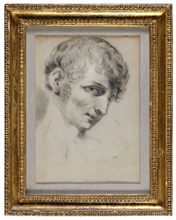 MATITA TESTA MASCHILE DI ANDREA APPIANI