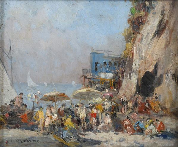 DIPINTO POSILLIPO DI FRANCESCO DI MARINO