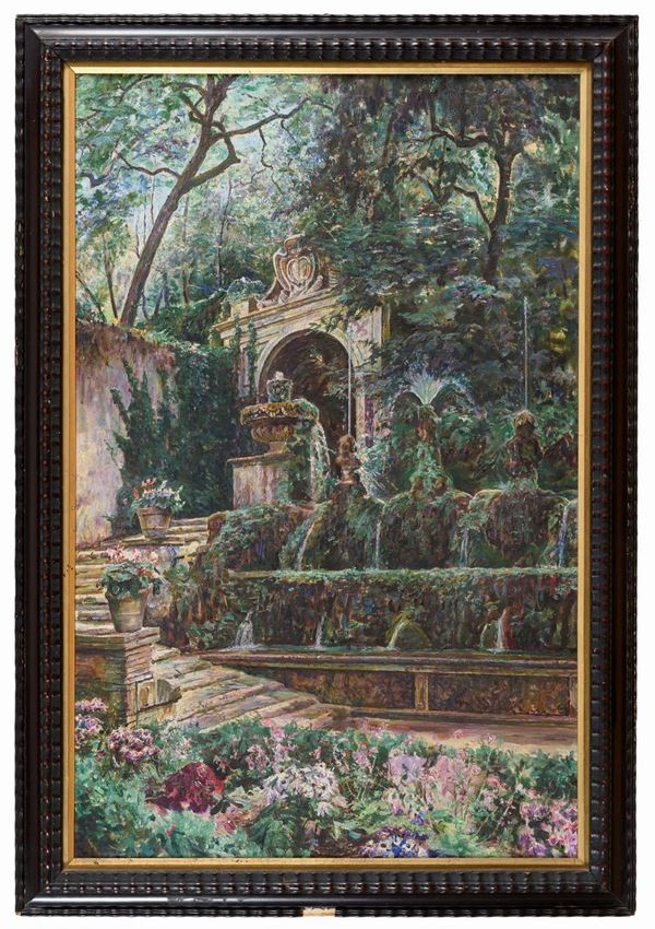 LE CENTO FONTANE DI VILLA D&#39;ESTE DI PIO BOTTONI