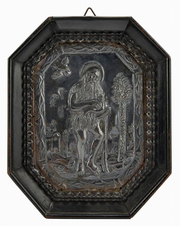 PICCOLO BASSORILIEVO IN ARGENTO, OLANDA 1699
