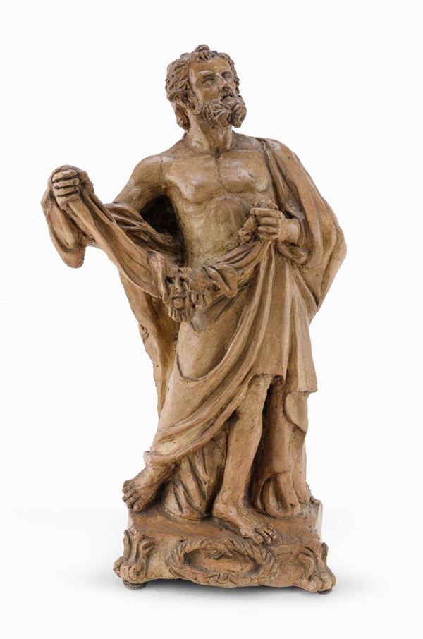 TERRACOTTA SAN BARTOLOMEO DI SEGUACE DI PIERRE LEGROS