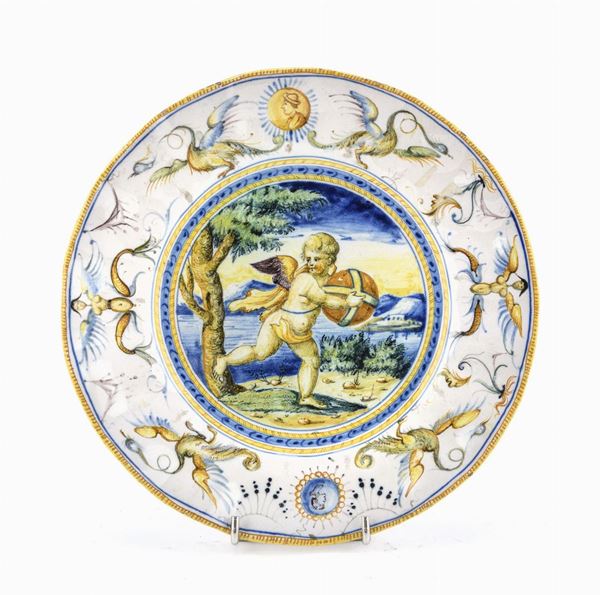 PIATTO IN CERAMICA, CANTAGALLI