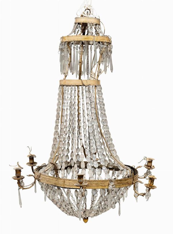 LAMPADARIO A CAMPANA, PERIODO IMPERO