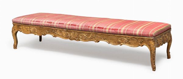PANCHETTA DA PARETE IN LEGNO DORATO, XVIII SECOLO