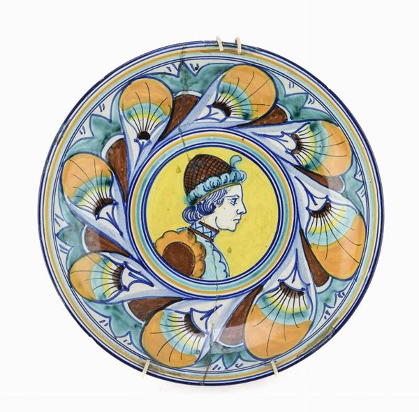 CONCA IN MAIOLICA, FAENZA